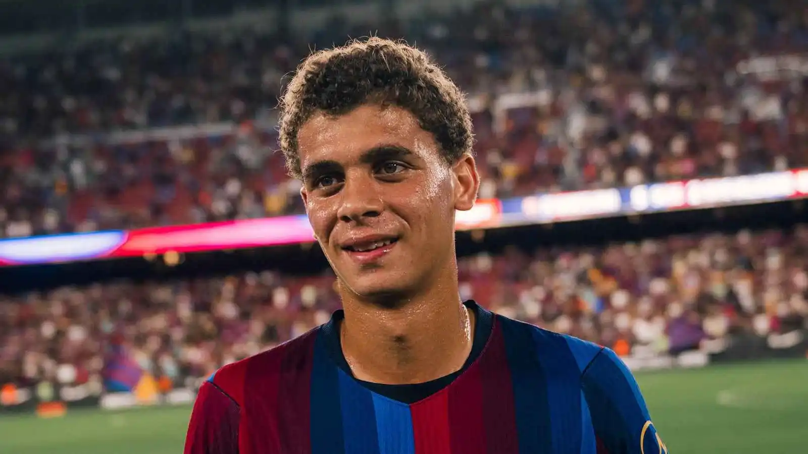 برشلونة يحتفل باليوم التاريخي لحمزة عبدالكريم