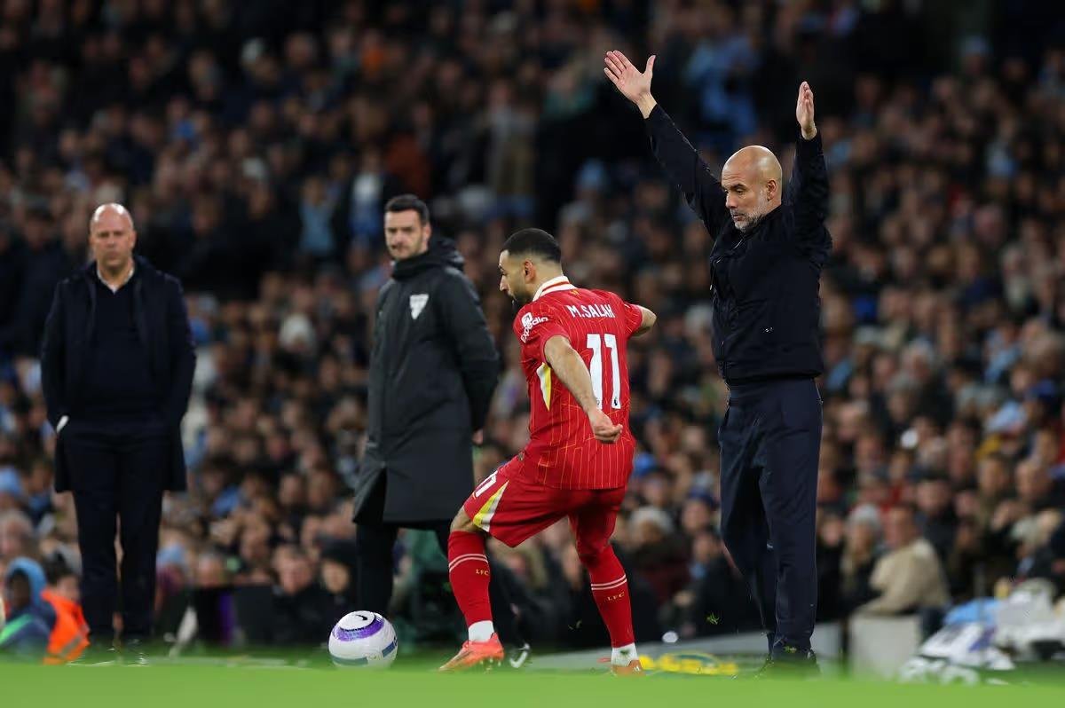 جوارديولا يحسم موقفه من تدريب محمد صلاح في طرابزون سبور